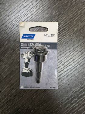 07660747769-nor-st92-bin12 14 Norton 47769 Drill Mount Mandrel 3/8 In 2 To 3 Dia Wheel 1/4 Shank