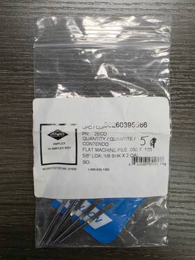 Abc-66260395586-st92-bin7 14 Norton .030 X .125 Electroplated Diamond Machine Files 66260395586 Set Of 5
