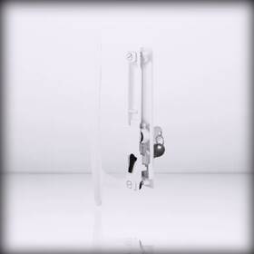 143496 Slide-co Sliding Door Flushmount Handle White