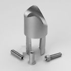 174-8-32 Hollaender Angle Tee Aluminum Satin Anodized Degree