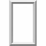 192770423551 Ekena Millwork Ashford Molded Classi