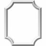 192770423742 Ekena Millwork Ashford Molded Scall
