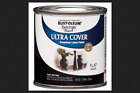 1976730 Ultra Cover Premium Latex Paint Black Flat Oz 020066197674