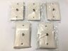 200-251wh Steren Coaxial Wall Plate Pack Coax Connecter Ohm