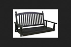 205psbf-rta Hinkle Bradley Porch Swing Wood Black 726583920541