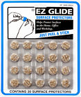 222 Ez Glide Company Sand Circle Adhesive Furniture Pad 089977002224