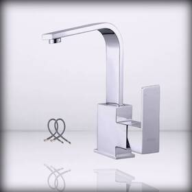 2312301-amus Wowow Single - Hole Bar Faucet Chrome Sink Stainless Steel Rv