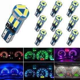 T5-7-4014 2fy2sw 10x T5 Led Bulbs Wedge 74 70 37 17 2721 Pc74 Pc37 Lamps For Car Interior