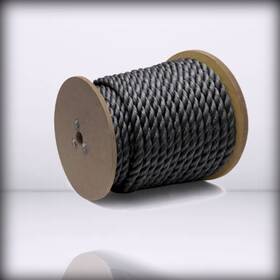 310741 Kingcord - 150 Ft 45.7 M X 3/4 In 19 Mm Twisted Pol Black