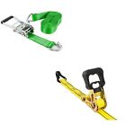 350701 Pro Grip Progrip Ratchet Tie Down Strap Hampton Products Chrome
