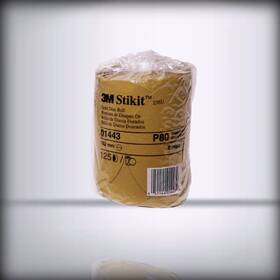 01443 3m 1443 Stikit Gold Disc Roll 236u 6 In P80 Grade 125 No Hole Error #ref