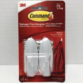 17081-alt 3m Command Medium Designer Hooks 2-pack