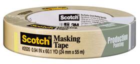 2020-24a 3m 36/pack Scotch 2020-1a Masking Tape