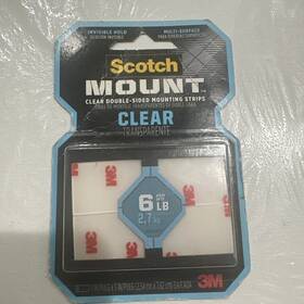 410p-st 3m Mounting Strips Scotch Medium Plastic 3 Inch L White Freeship