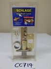 40-252 Schlage New Deadbolt Triple Option Or