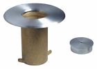421sc Retracta-belt Brass Floor Socket