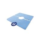 48x48-tray Usg Durock Presloped Shower Tray Center Drain Location 610370940969