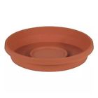 0874045160 51608 Bloem Apopka Lot Of Living Terra Taupe Saucer Made In