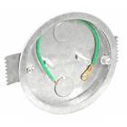 2-knockout 56111-ow Garvin Electrical Junction Old Work Pan Box In Steel Metallic