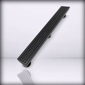 60in06amb Webang 60 - Inch For Linear Shower Drain Rectangular Floor Matte Black