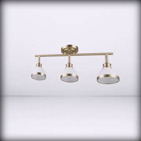 64000003 Globe Electric - 22 3-light For Track Lighting Matte Brass B