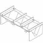 641945297409 Plasti-fab Trapezoidal Flume 60 Degree