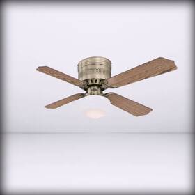 7230900 Westinghouse - Casanova Supreme Indoor Ceiling Fan With Li Antique Brass