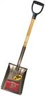 7774482 72520 Bully Tools Square Point Shovels Closed Back American Ash Handle