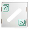 Fel7320301 7320301 Bankers Box Waste And Recycling Bin Lid Paper 043859690862