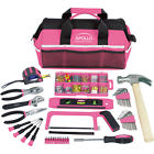 7itxvpl65m Apollo Precision Tools Pcs Pink Tool Bag Set 884540008821
