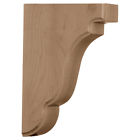 816180014948 Ekena Millwork Bedford Wood Bracket Alder