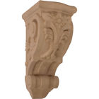 849014022710 Ekena Millwork Large Floral Corbel Alder