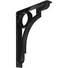849014044101 Ekena Millwork Foster Triple Wrought Iron Bracket Center