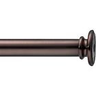 856122007478 Room Essentials Tension Rod Brushed Nickel