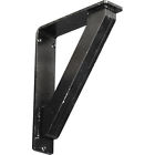 889274111533 Ekena Millwork Traditional Wrought Iron Bracket Triple Center