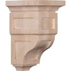 889274112400 Ekena Millwork Mini Reyes Wood Corbel Rubberwood