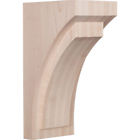 889274112769 Ekena Millwork Large Felix Wood Corbel Alder
