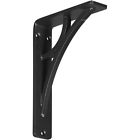 889274118068 Ekena Millwork Galveston Wrought Iron Bracket Single Center