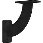 889274937171 Ekena Millwork Bradford Steel Bracket Hammered Black