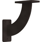 889274937188 Ekena Millwork Bradford Steel Bracket Hammered Brown
