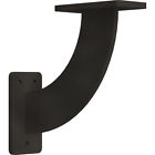 889274937201 Ekena Millwork Bradford Steel Bracket Hammered Dark Bronze