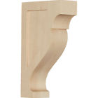 889274961558 Ekena Millwork Mini Rockport Wood Corbel Maple