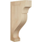 889274961800 Ekena Millwork Jumbo Rockport Wood Corbel Maple