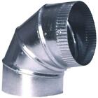 Flow-90e8 90e8 Master Flow Round Adjustable Elbow Galvanized Stee