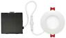 91205 Globe Electric Wht Integ Recess Kit