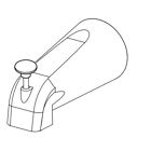 920-133j 920-133 Pfister Replacement Diverter Tub Spout For The Series 038877576984