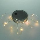 0379160 93770 Gerson New Lighted Mason Jar Lid Timer Battery 037916937700