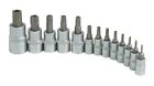 9716 43 Sunex Piece Tamperproof Star Socket Set 613364028056