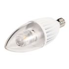 97440s Sea Gull Lighting Single Watt Clear Shaped Candelabra 785652250958