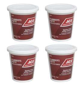 43403 Ace Hardware 4 Gray Plumbers Putty 56 Oz Total New